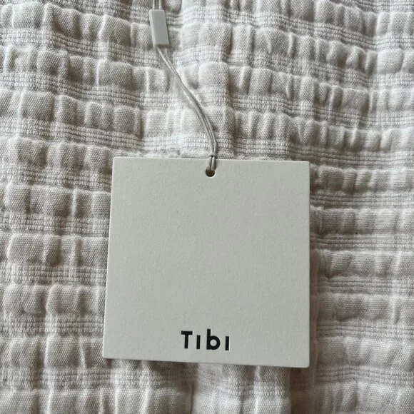 Tibi Chalky Drape Plashet Jogger- Regular- White- SR - Picture 13 of 13